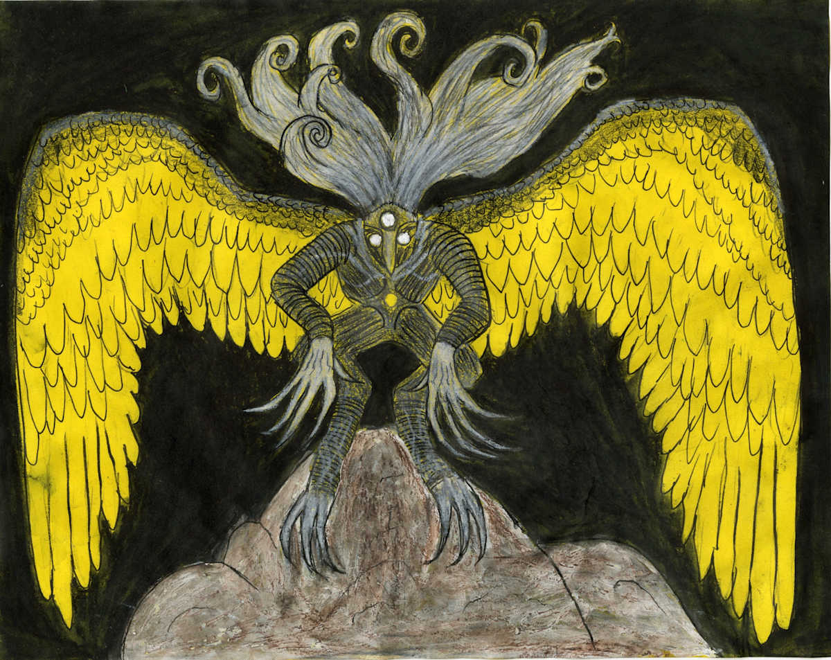 Winged Deity by SEAN MCLEAN, Image 1.