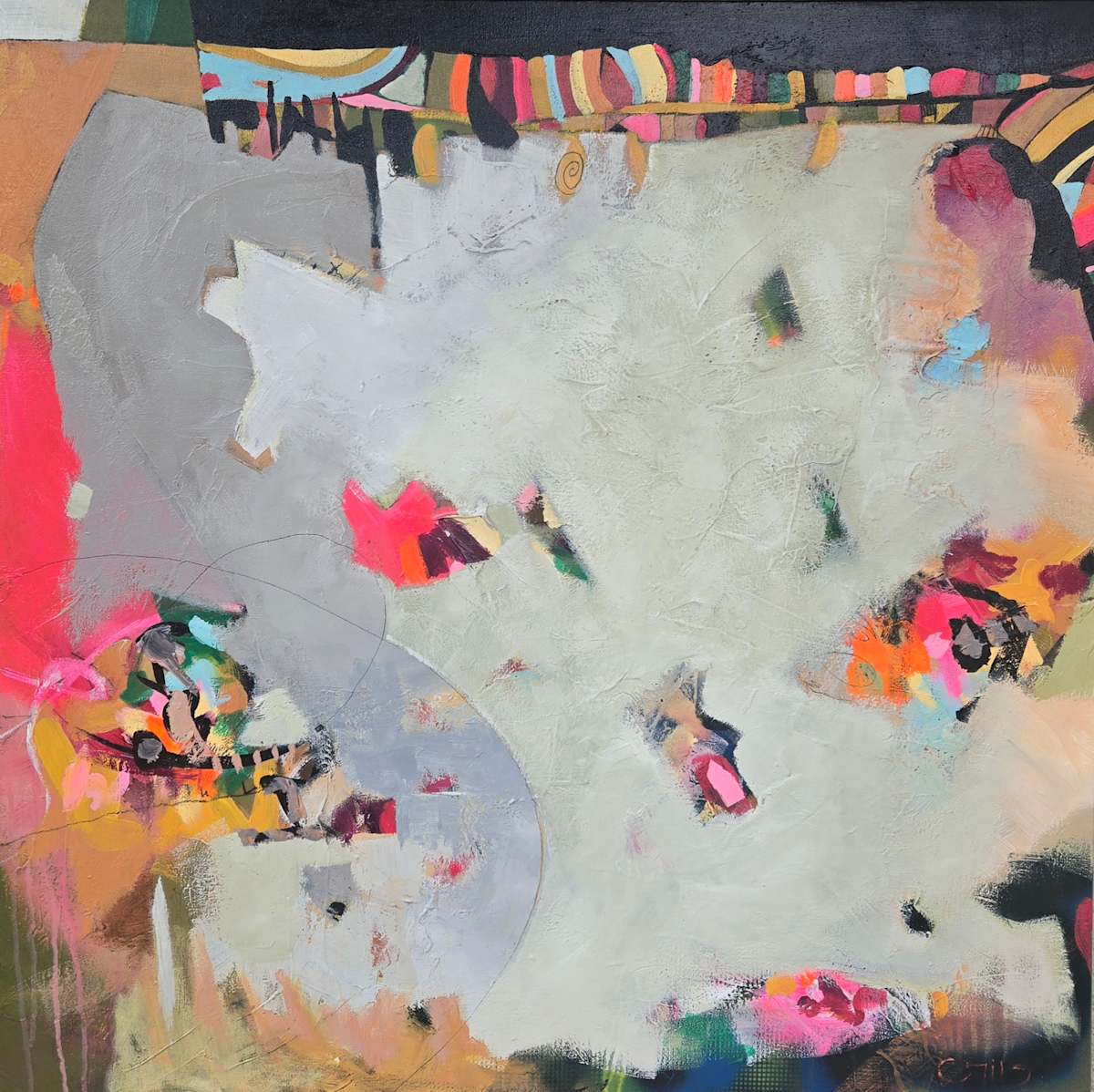 Fractured Patterns VI by Kyle Chile Thomas, Image 1.
