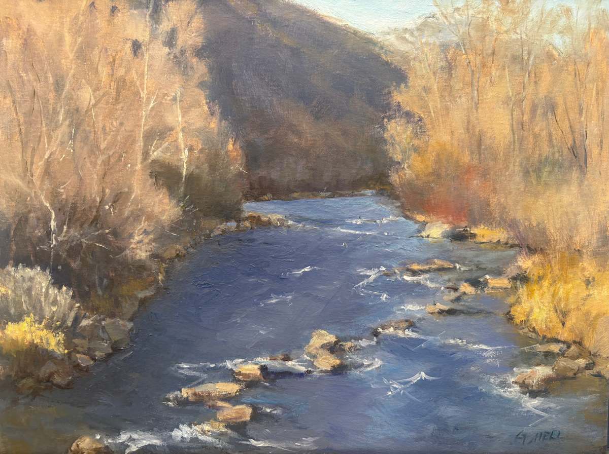 Winter River by Ginger Shell, Image 1.