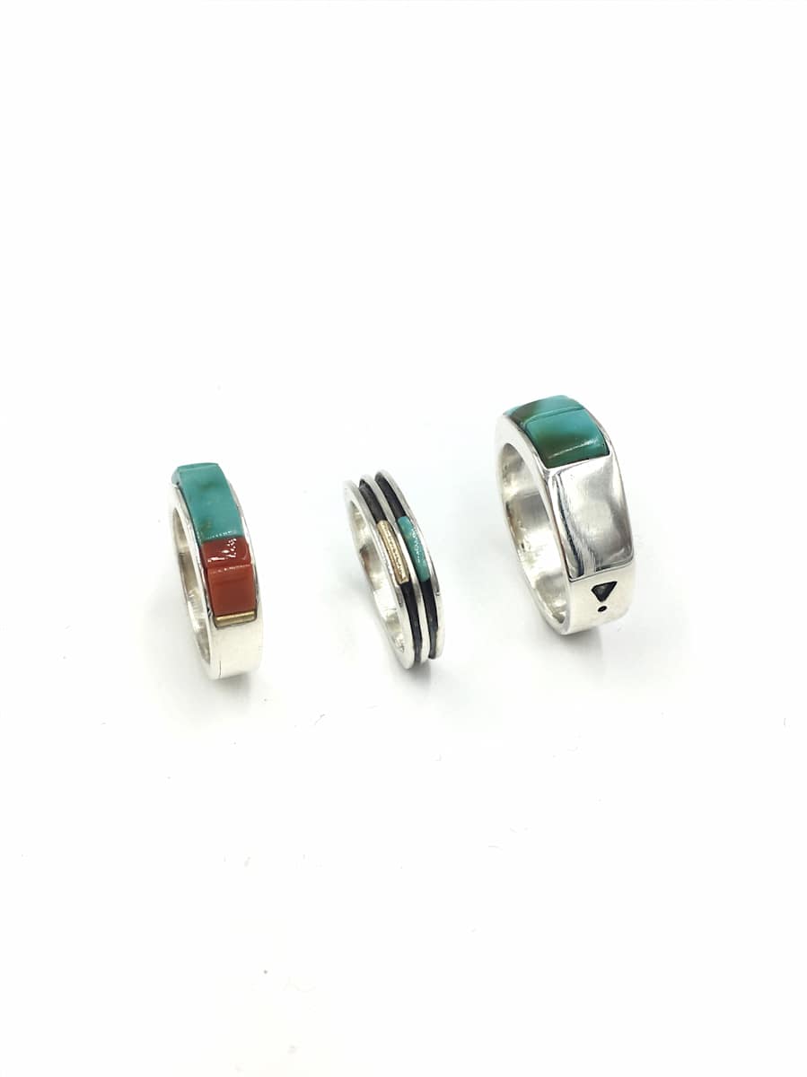 Custom Wedding Rings by Nanibaa Beck 