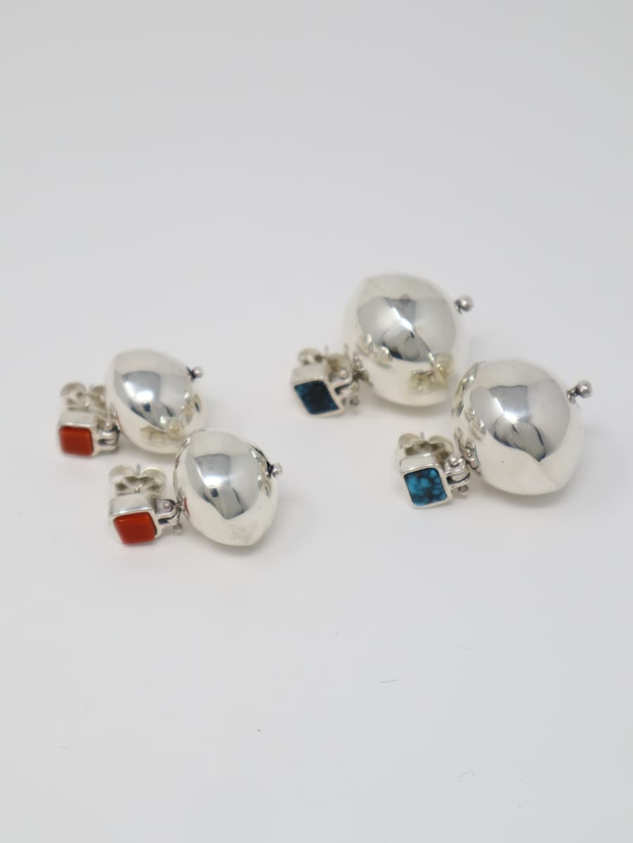 Silver Bead Baubles by Nanibaa Beck 