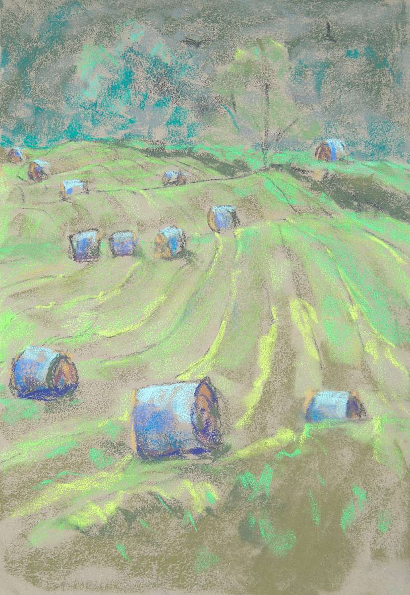 Earth Bales by Lynne Bedbrook, Image 1.