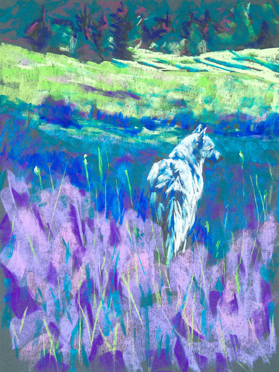 Fielding In Spring Field by Lynne Bedbrook, Image 1.