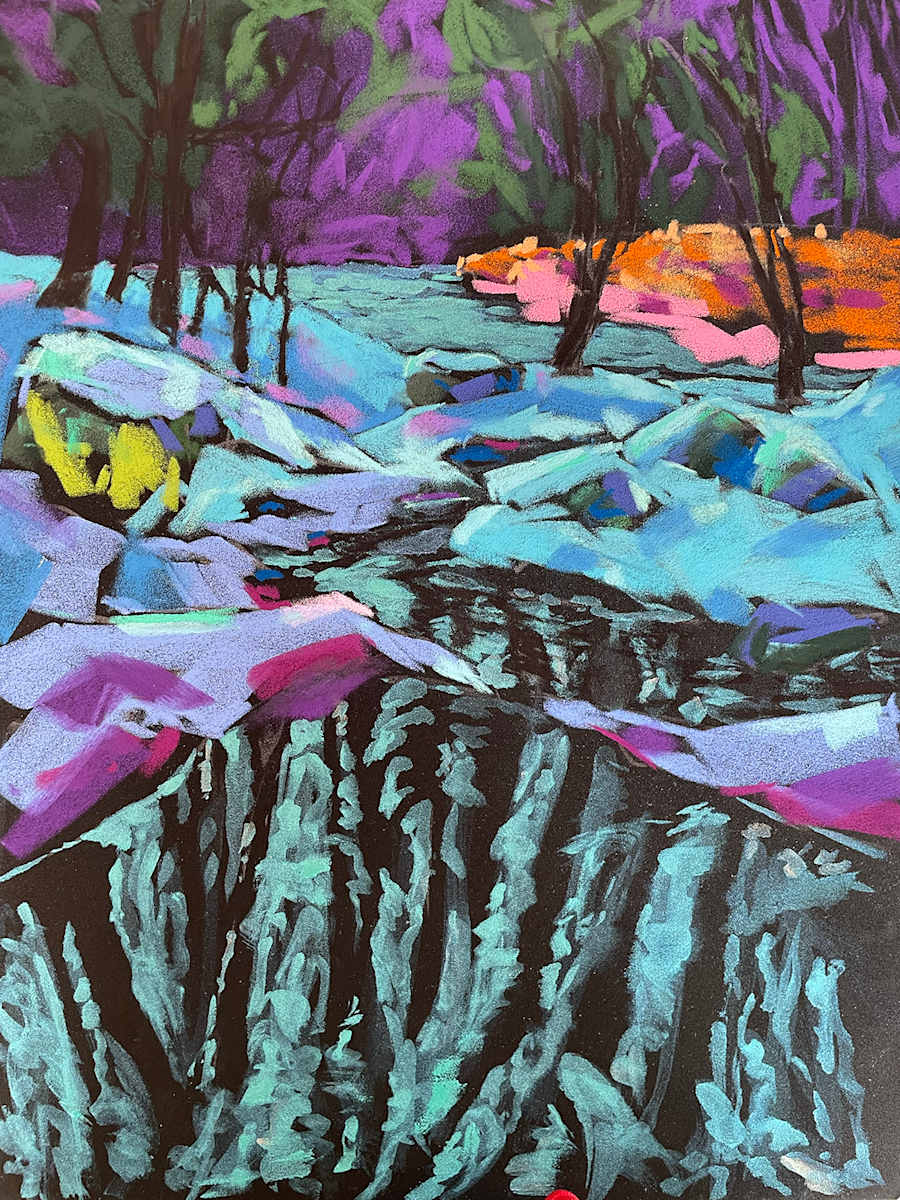 Light on Dam by Lynne Bedbrook, Image 1.