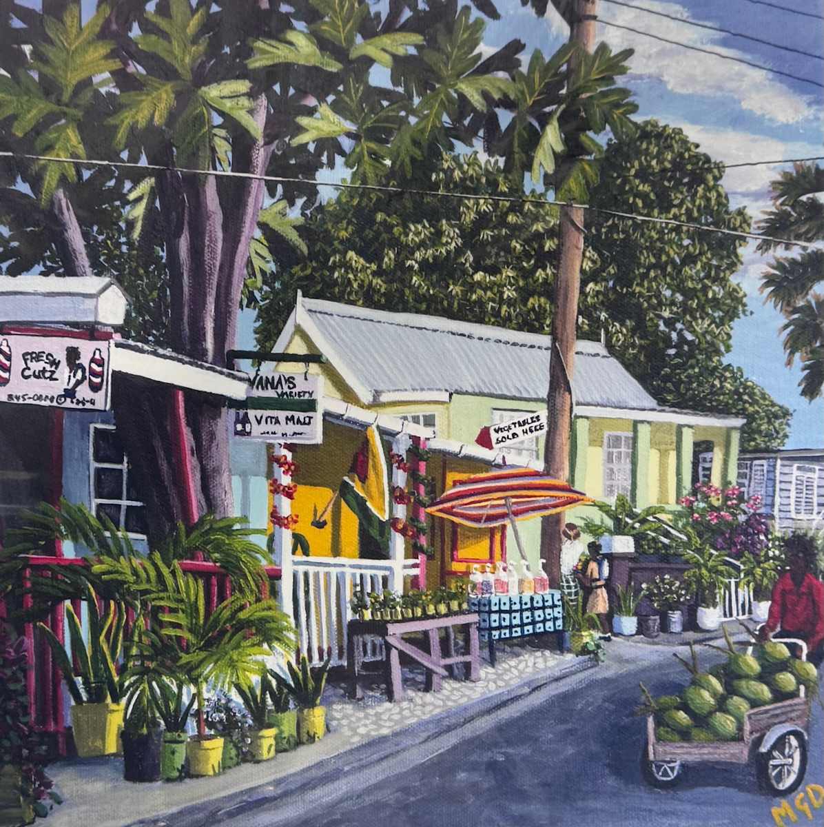 Mount Brevitor Village #2 by Michelle G Durant, Image 1.