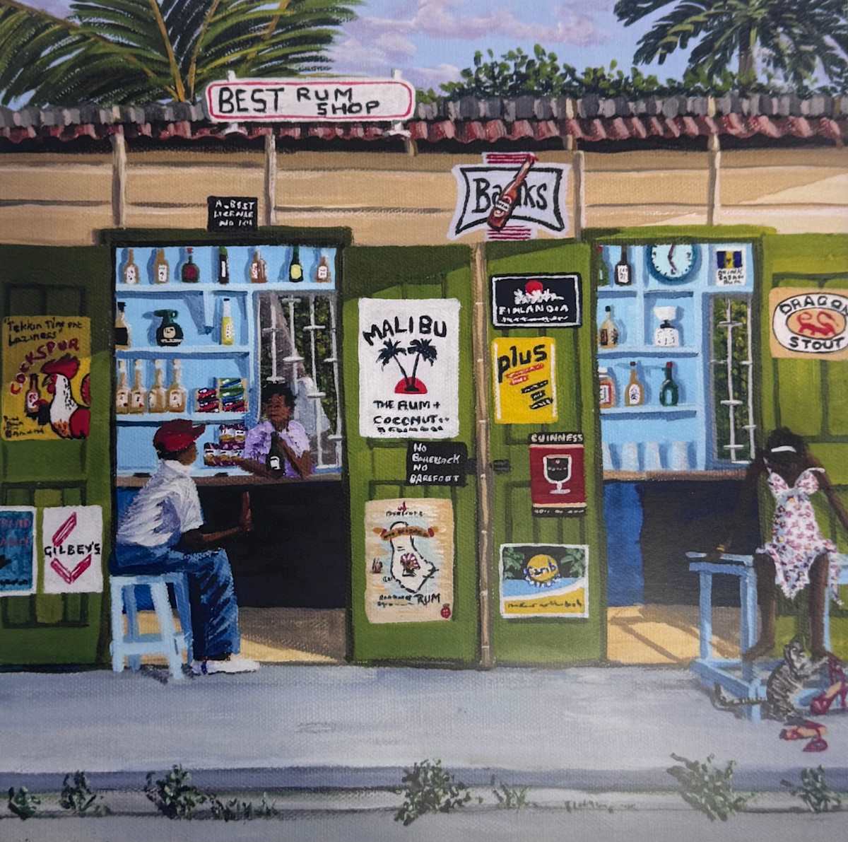 Best Rum Shop 1/30 by Michelle G Durant, Image 2.