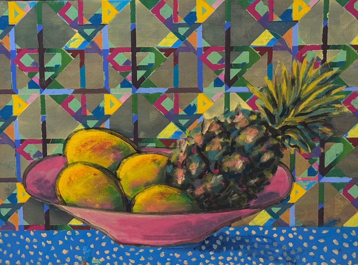 Painted Wall by Dennis de Caires, Image 1.