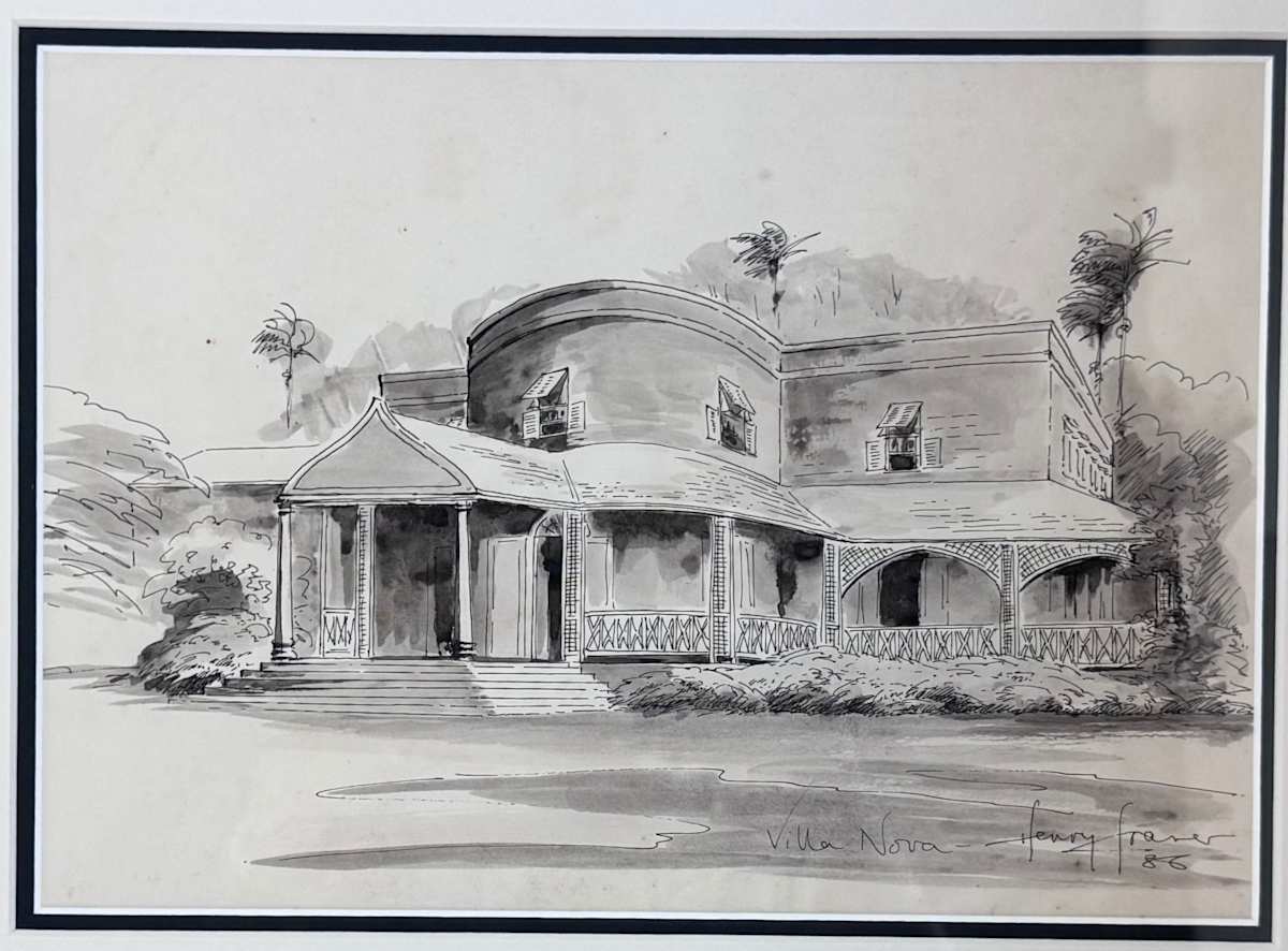 Villa Nova, South Front by Henry Fraser, Image 1.