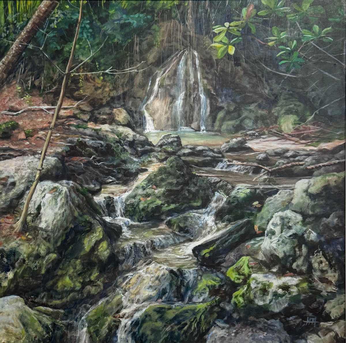 Bath Waterfall by Arthur Atkinson, Image 1.