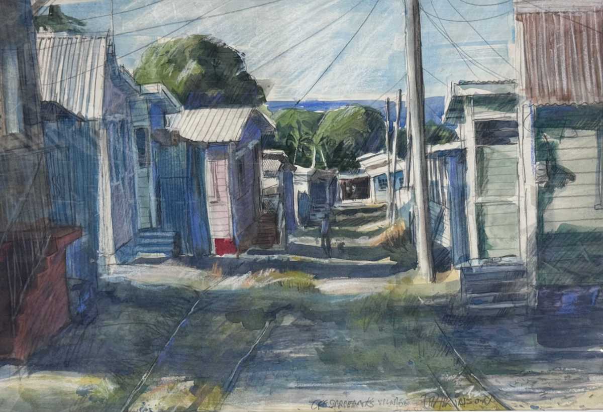 Off Sargeant's Village by Arthur Atkinson, Image 1.