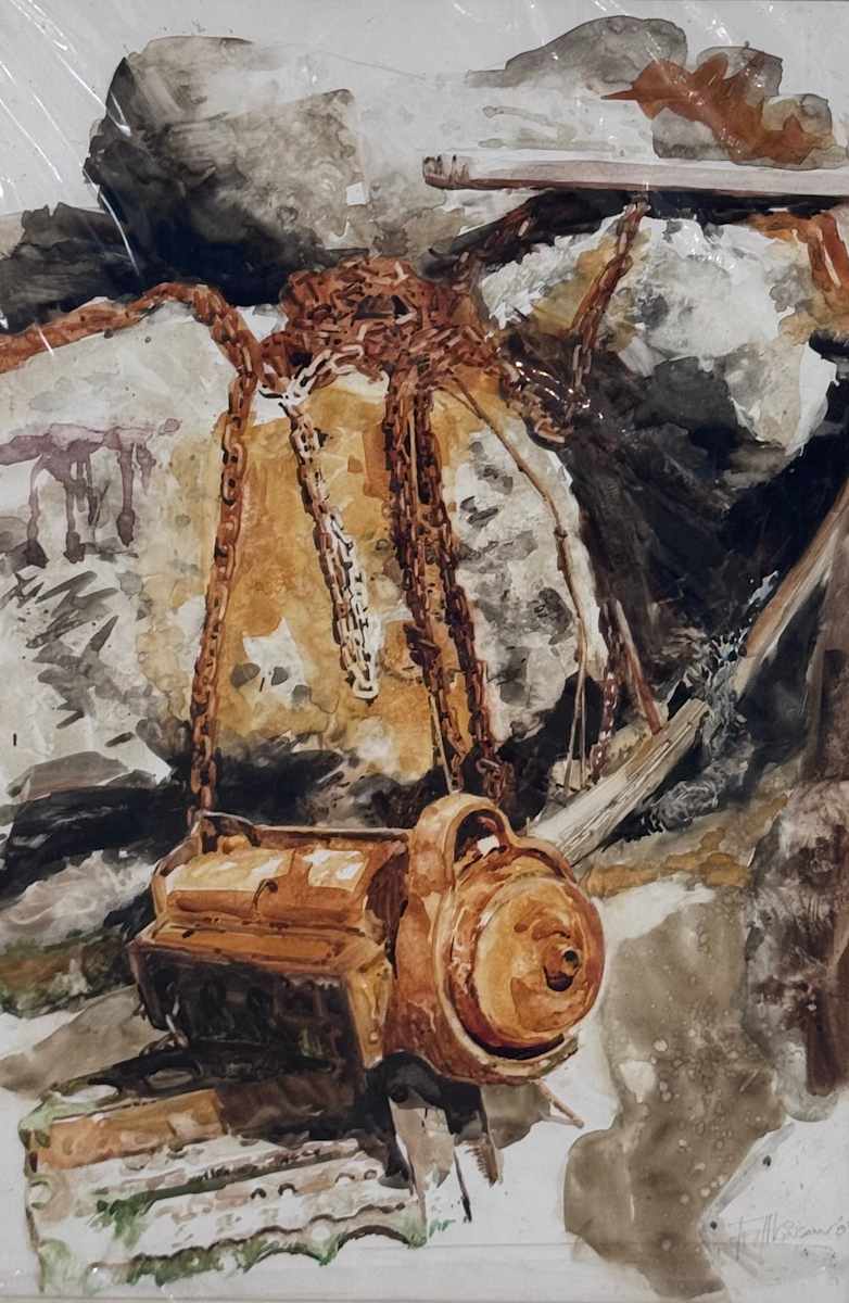 Rust On The Beach by Arthur Atkinson, Image 1.