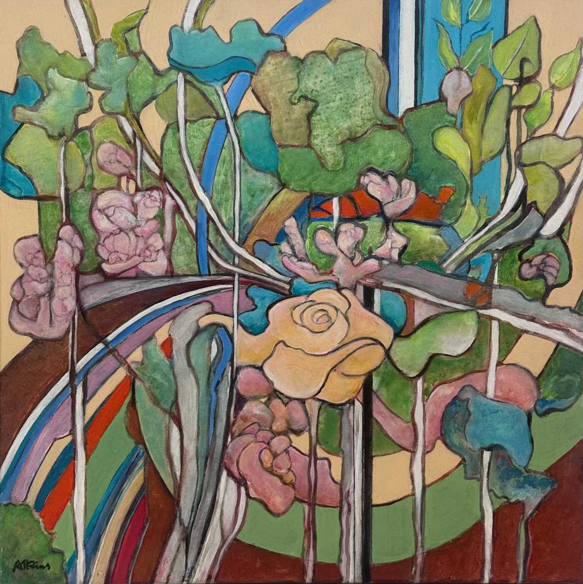 Garden Swirl by Michael Alkins, Image 1.