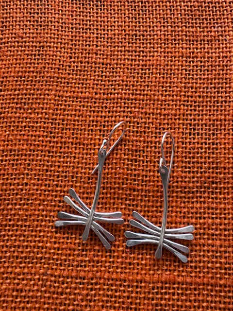 Dragonfly Earrings by Ichia Tiyi, Image 1.