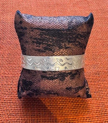 Etched Bangle #1 by Ichia Tiyi, Image 1.