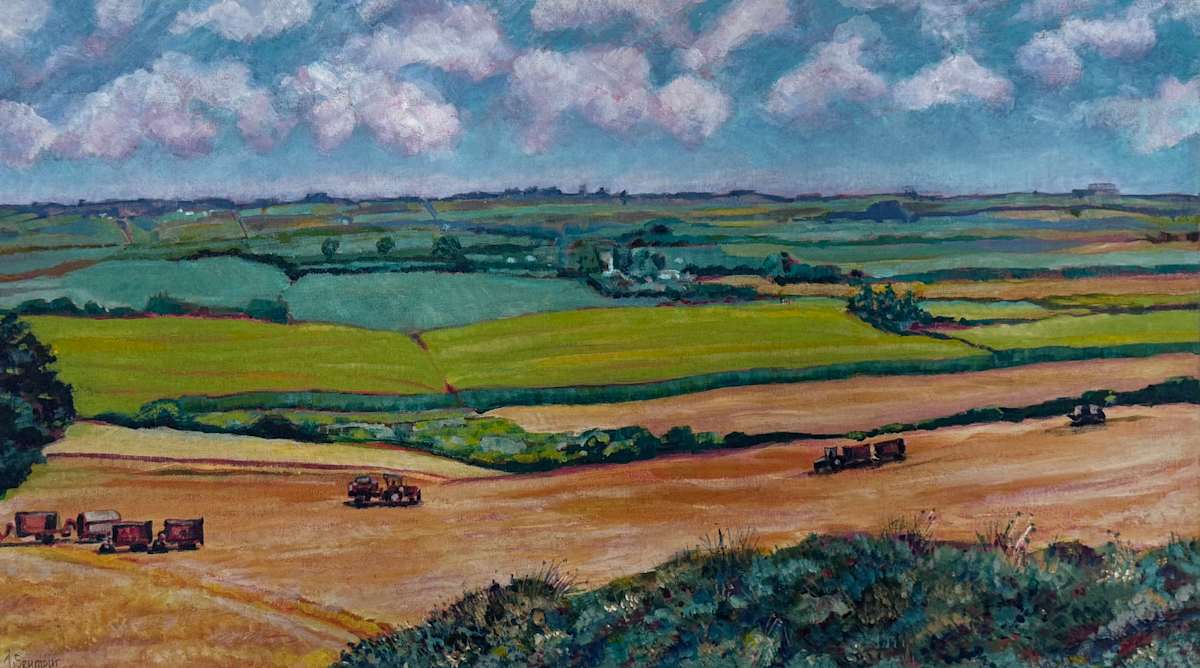 Cane Harvest by Julia Seymour, Image 1.