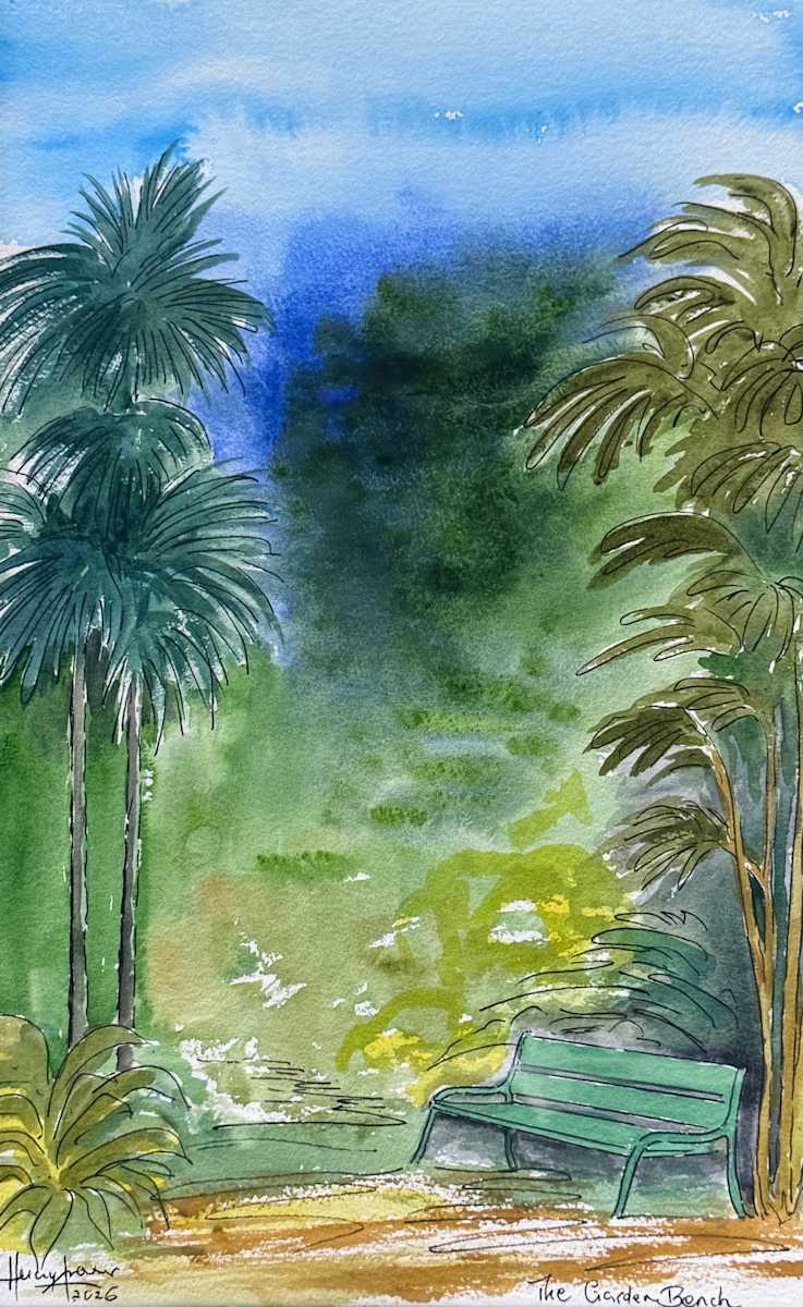 The Garden Bench by Henry Fraser, Image 1.