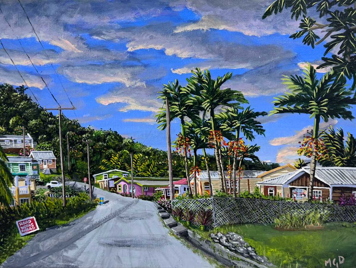 Road Works Chalky Mount by Michelle G Durant, Image 1.
