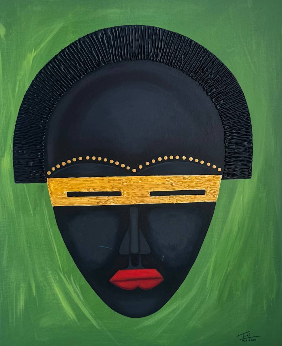 Afrophilic Mask #5 by Tori Kennedy, Image 1.
