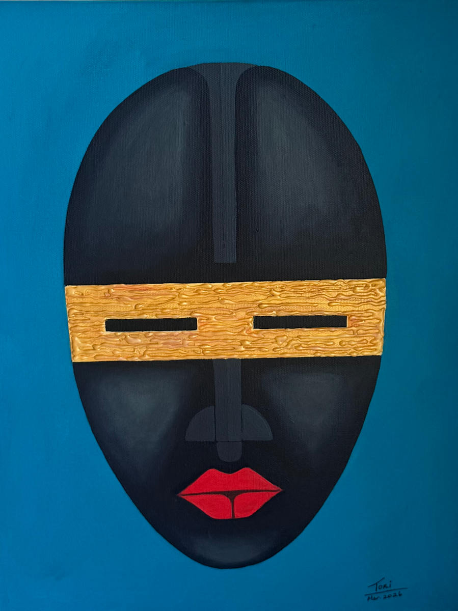 Afrophilic Mask #4 by Tori Kennedy, Image 1.