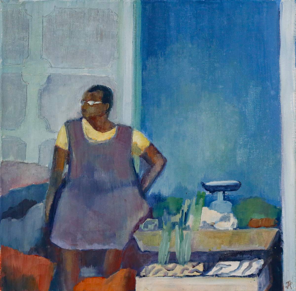 Market Vendor by Jo Reed, Image 1.