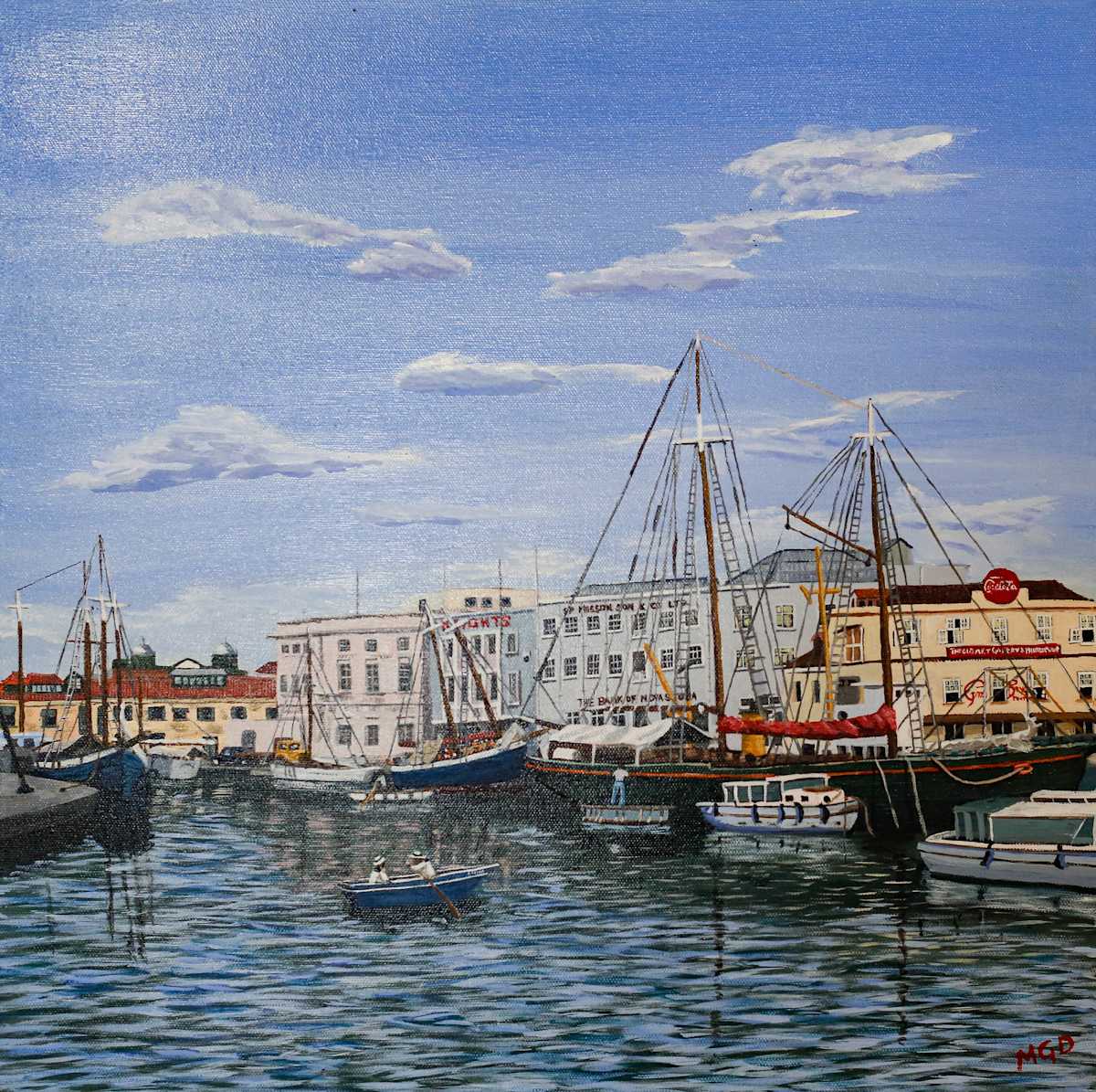 Harbour Police - 1940s by Michelle G Durant, Image 1.