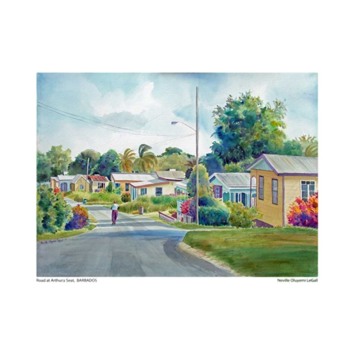 Road at Arthur's Seat by Neville Legall, Image 1.