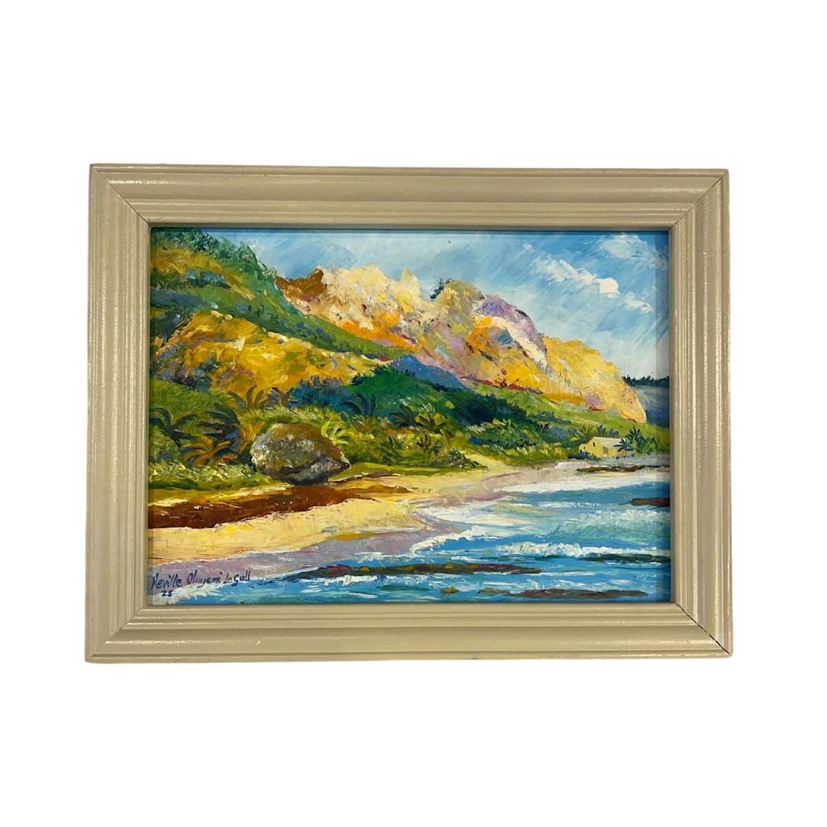 At Cattlewash Beach by Neville Legall, Image 1.