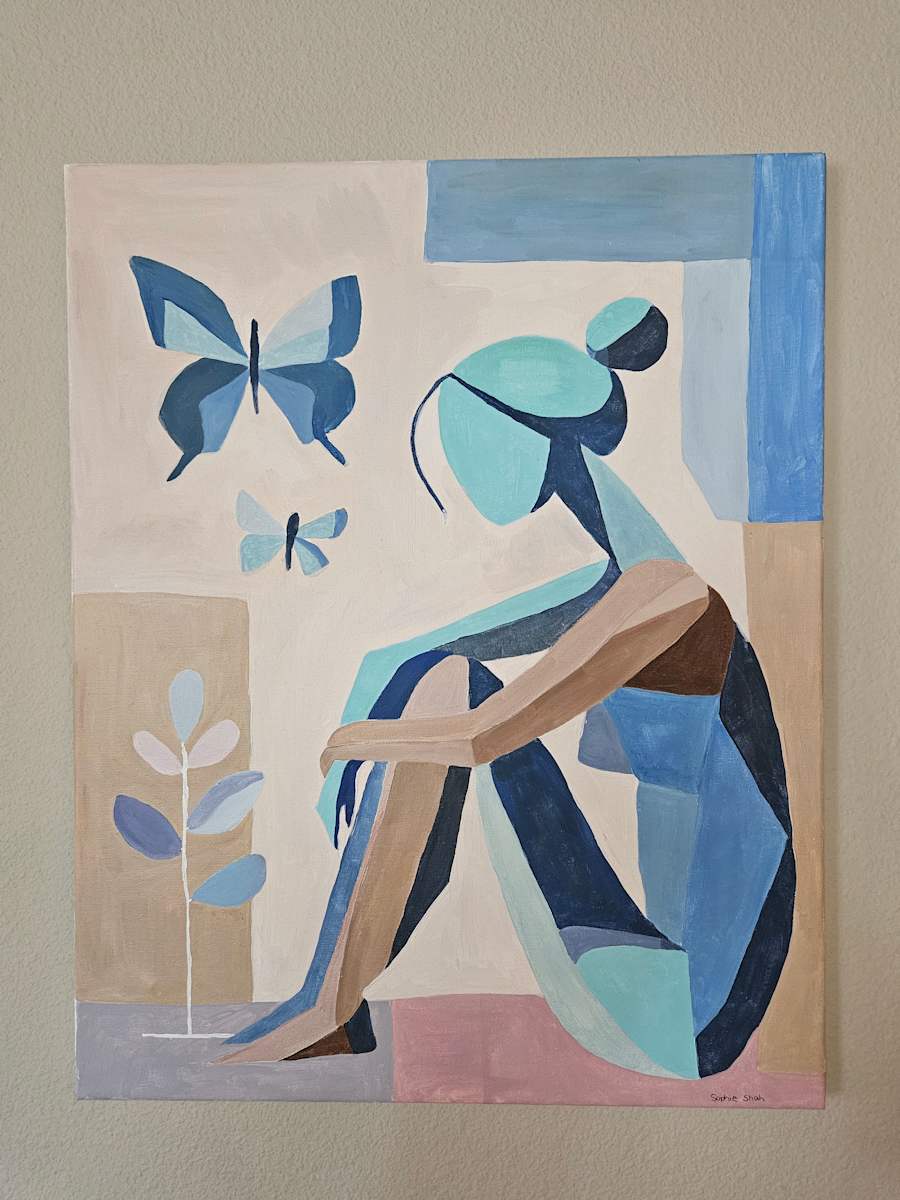 even divided, she grows by Sophie Shah, Image 1.
