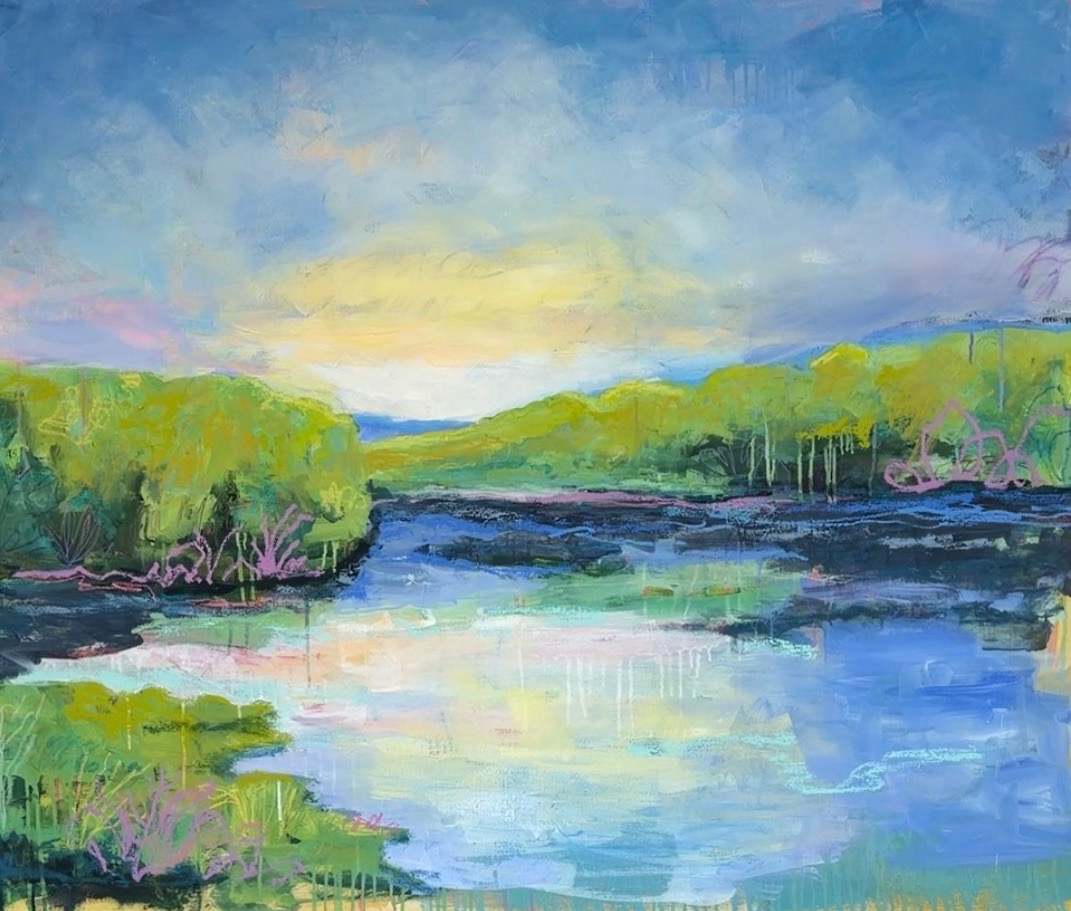 River Pinks by Stephanie Bauer, Image 1.