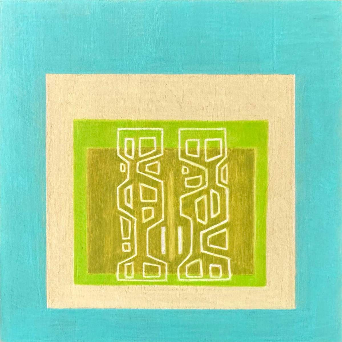 Lime Door by Kristen Guest 
