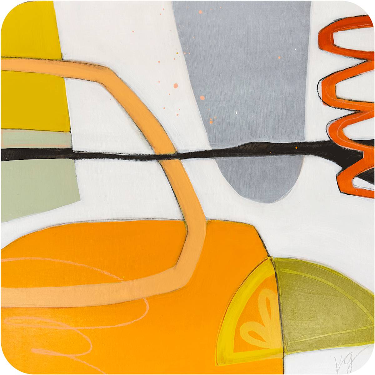 Orange Zest by Kristen Guest 