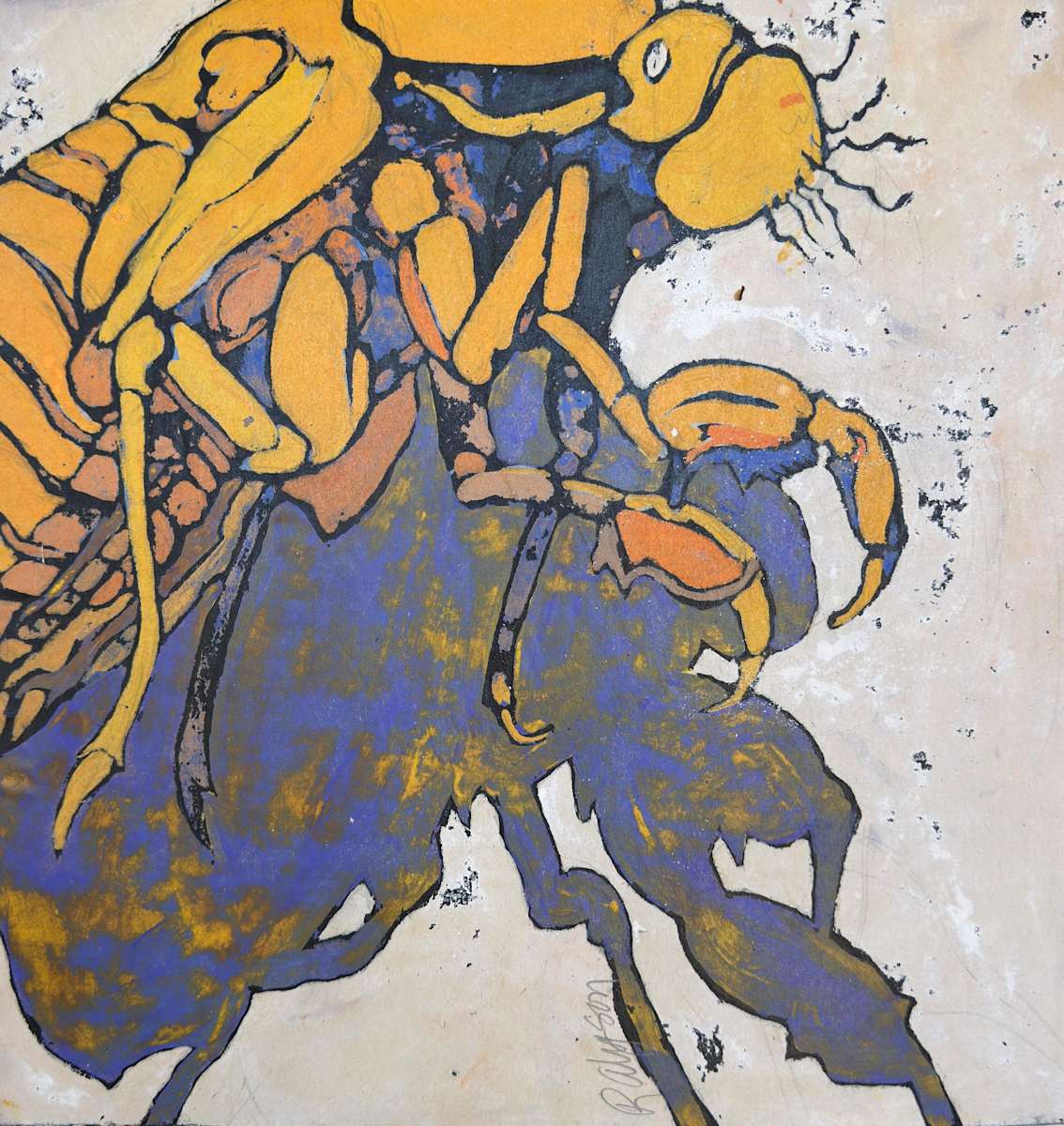 Orange Cicada by renée  alyson, Image 1.