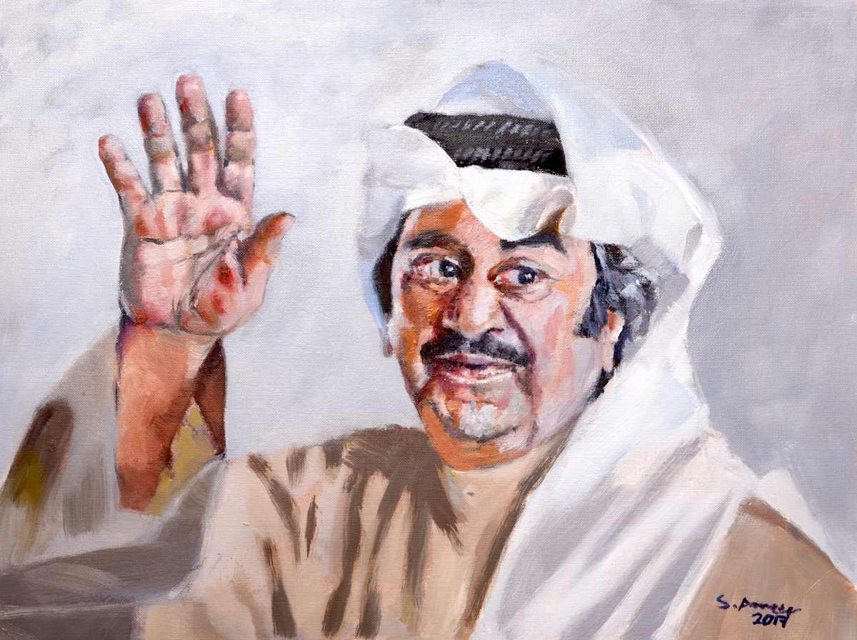 Abdulhusain Abdulriza by Salman Alameer, Image 1.