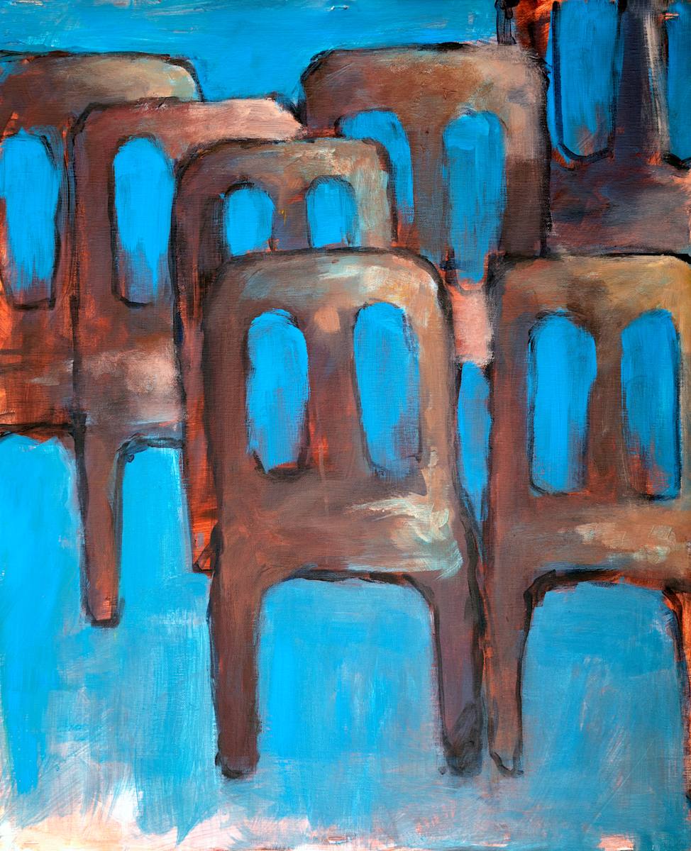 Chairs with no occupants by Salman Alameer, Image 1.