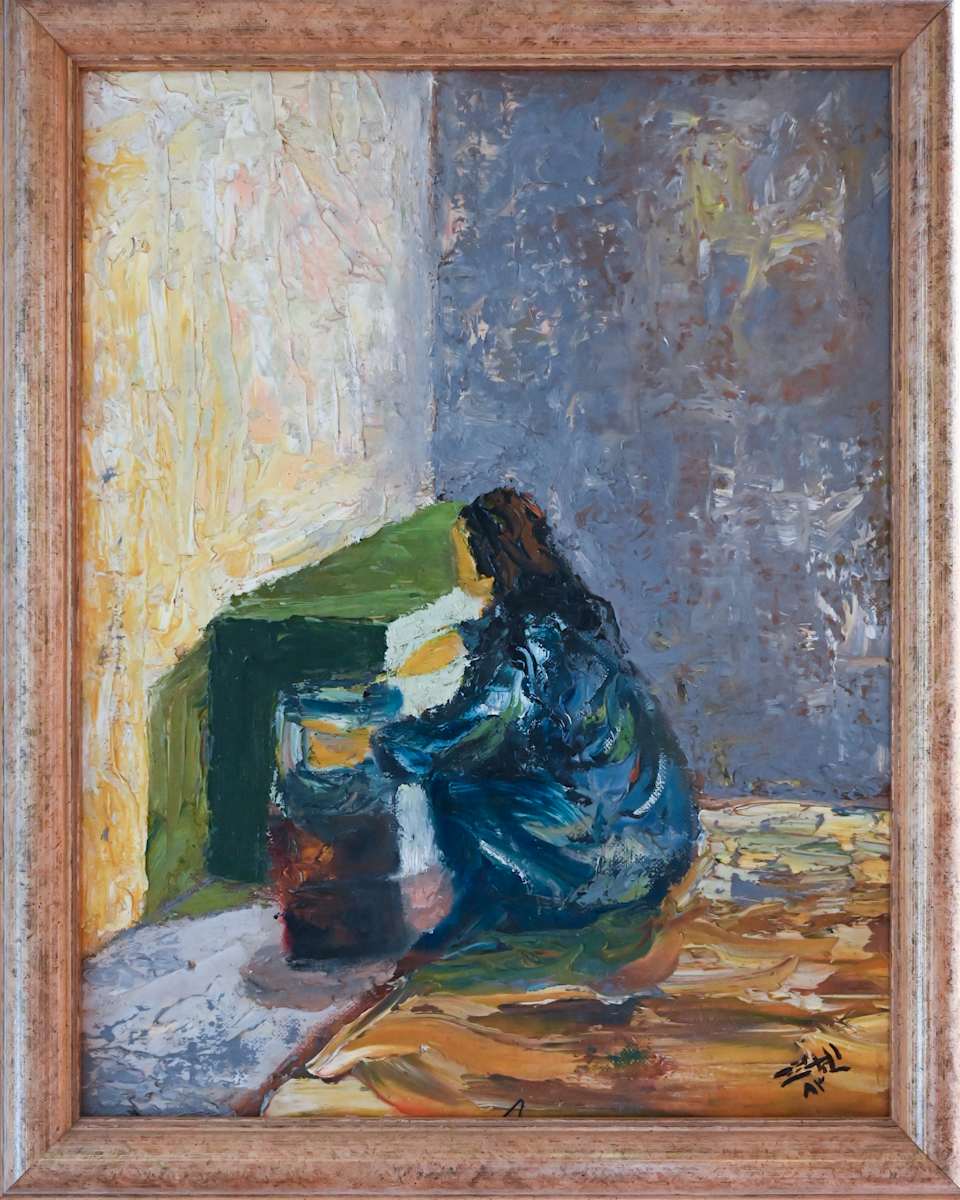 Grandma at thew Kitchen by Salman Alameer, Image 1.