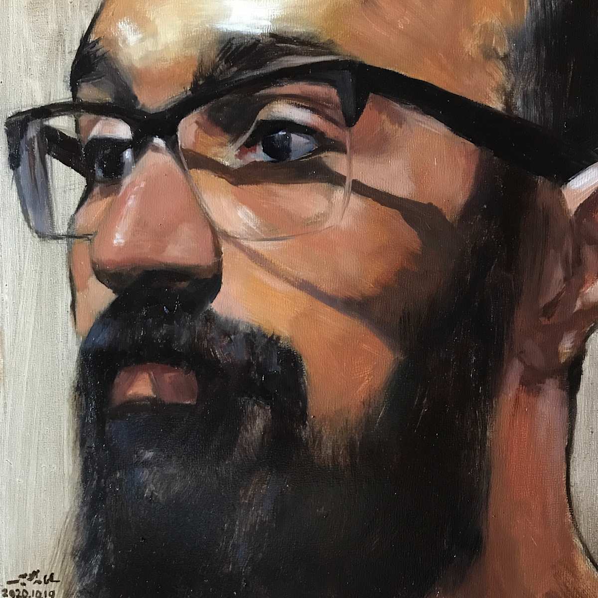 Artist Portrait-3 by Salman Alameer, Image 2.