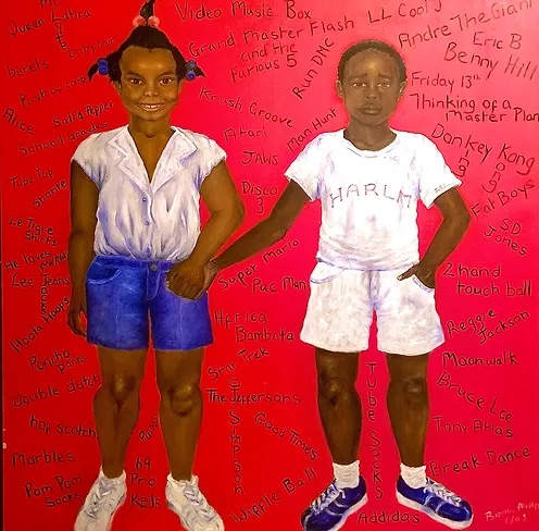 Young Black Love 80s by Bonnie Phillips, Image 17.