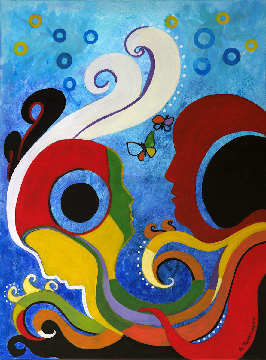 Flows  of Consiousness by Grażyna Tarkowska, Image 1.