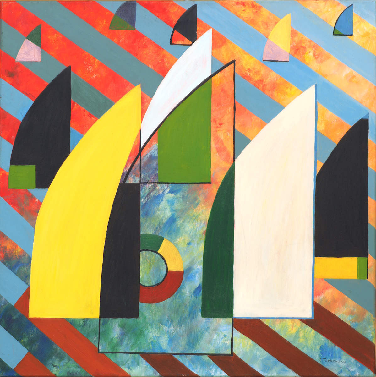 Sailing to the destination by Grażyna Tarkowska, Image 1.