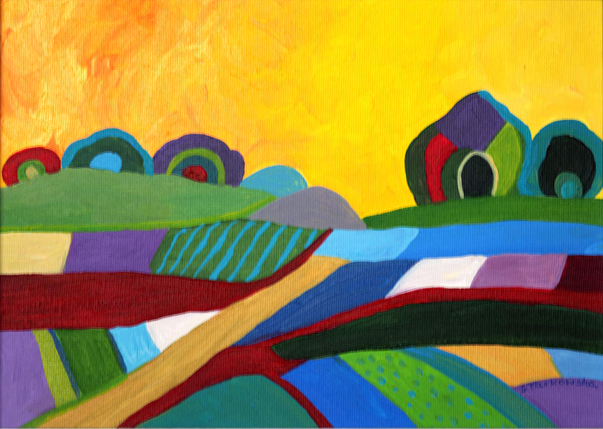 Colorful World by Grażyna Tarkowska, Image 1.