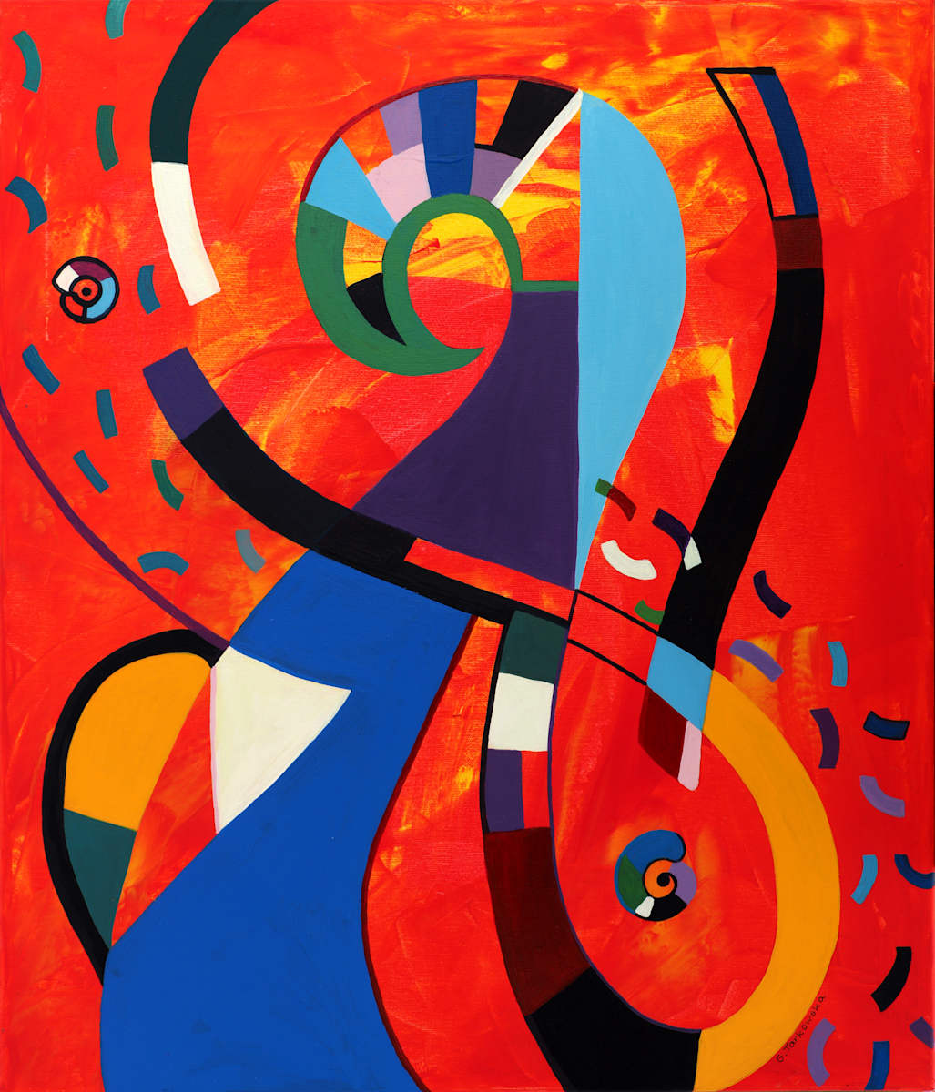 Space Spiral by Grażyna Tarkowska, Image 1.