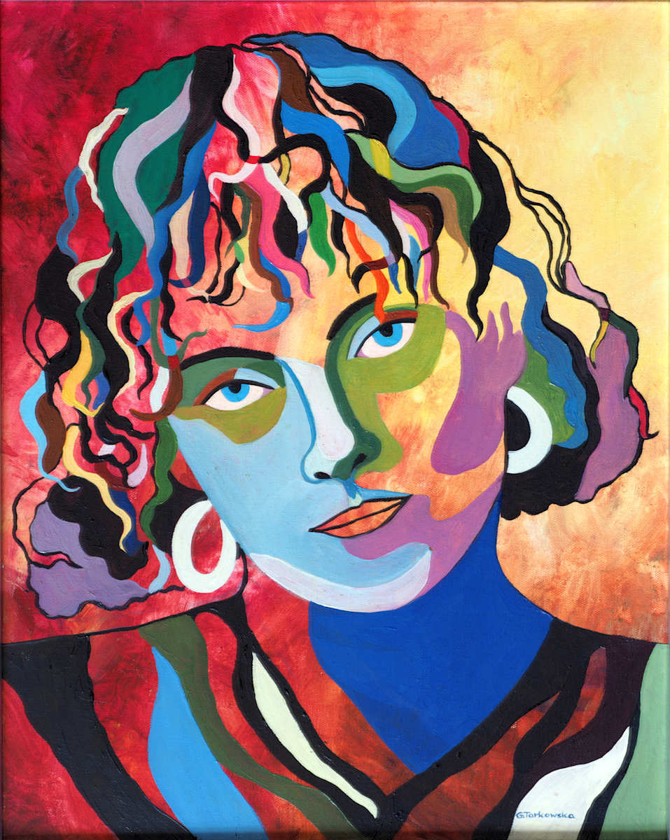 Self portrait by Grażyna Tarkowska, Image 2.