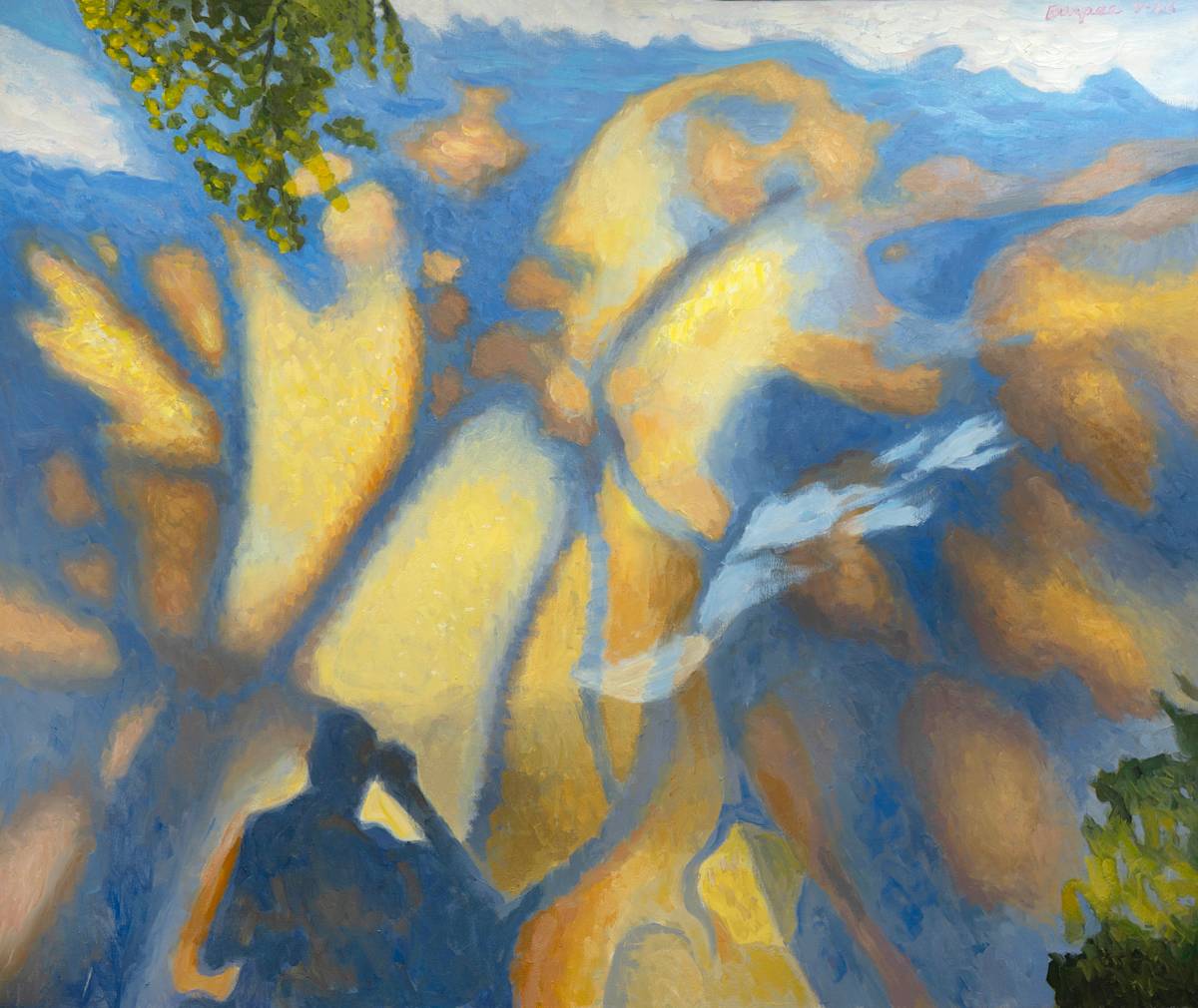 Creek Shadows and Reflections by James Burpee, Image 1.