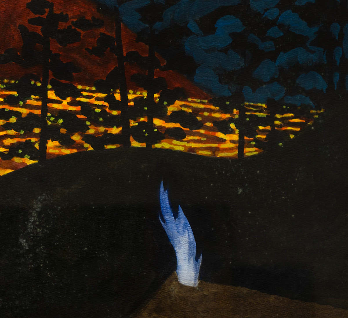 Blue Flame by James Burpee, Image 1.