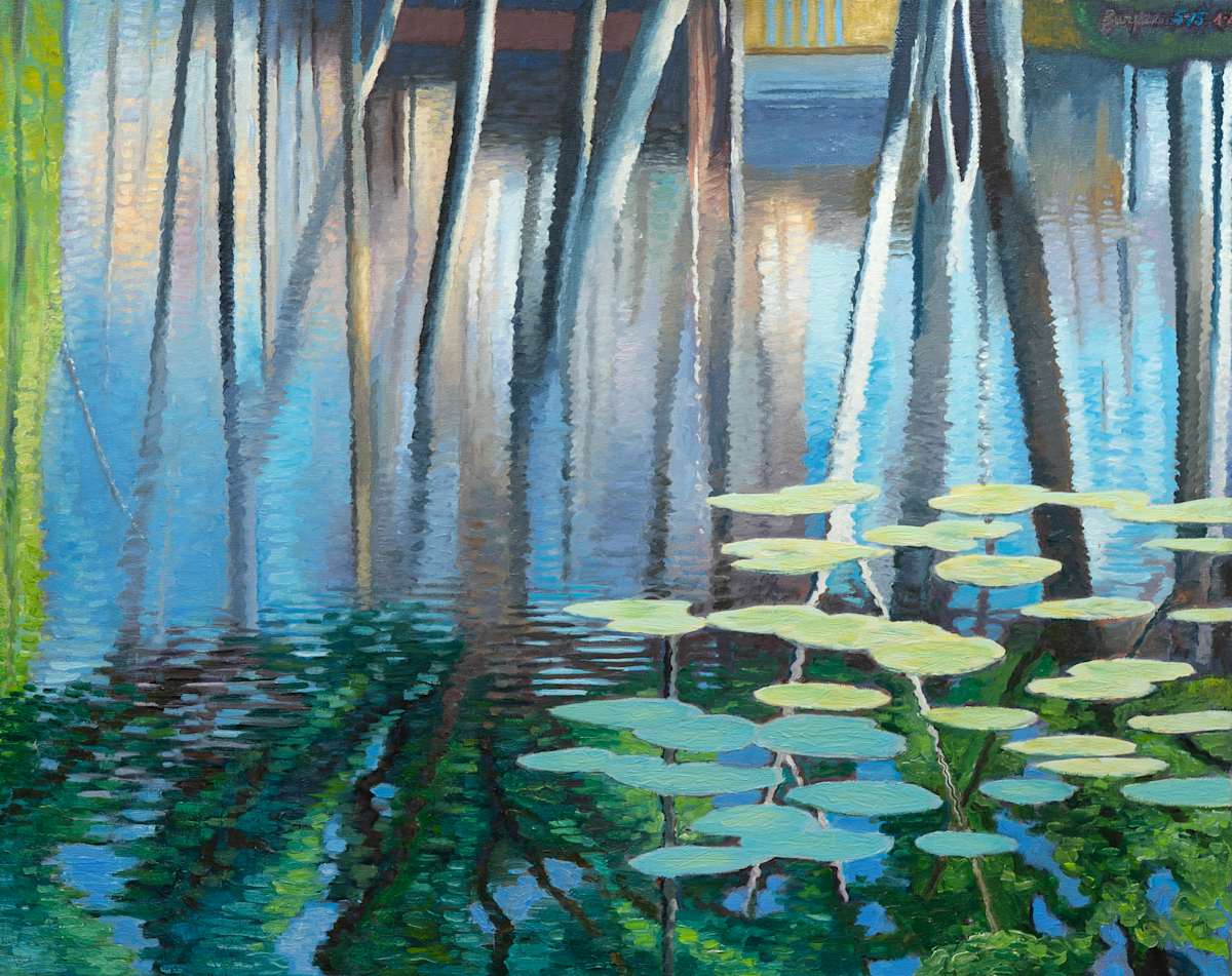 Lily Pond by James Burpee, Image 1.