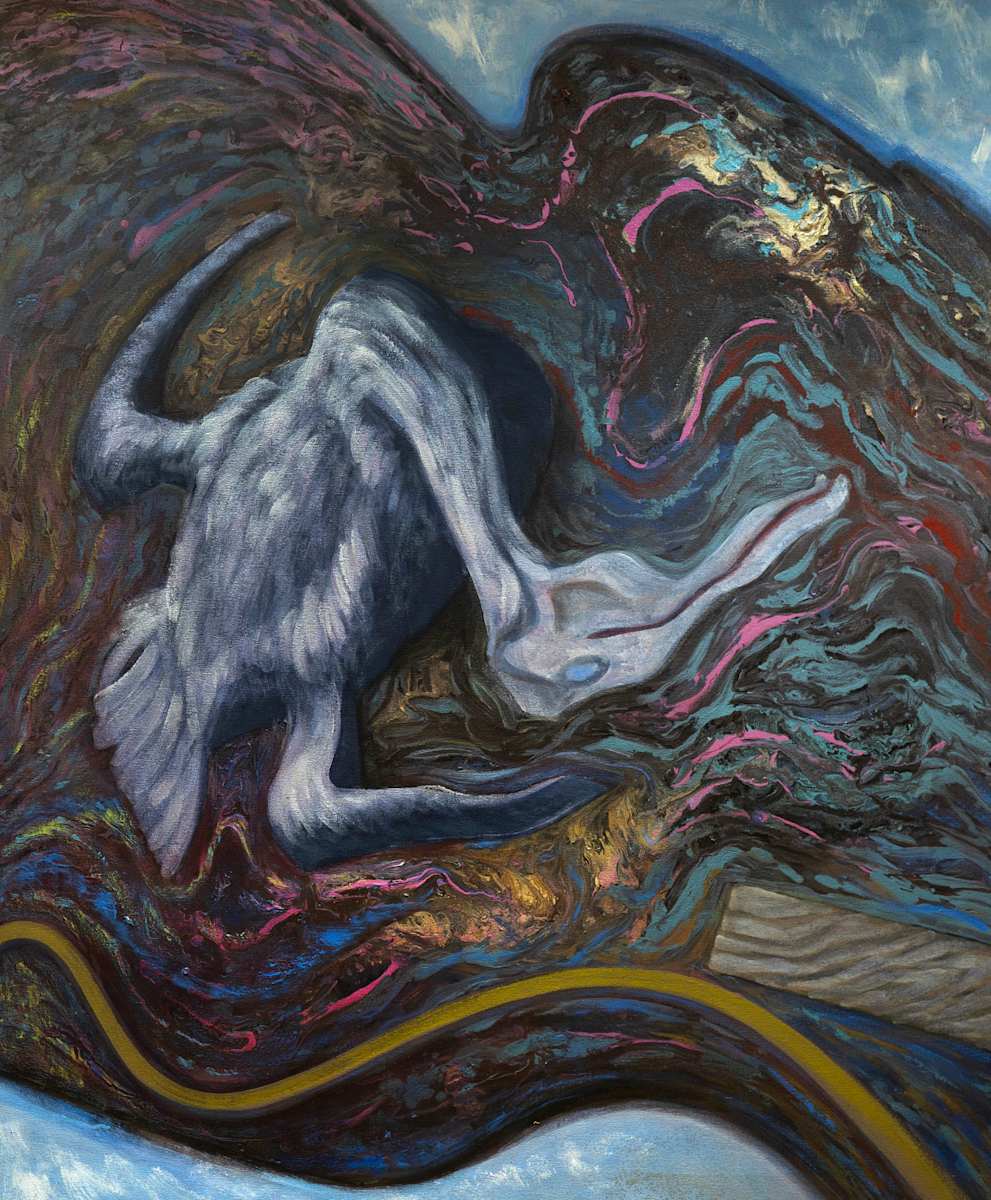 Oil Pelican by James Burpee, Image 1.