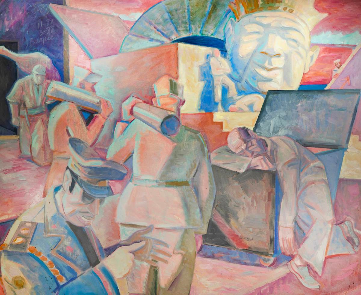 Pastel War by James Burpee, Image 1.