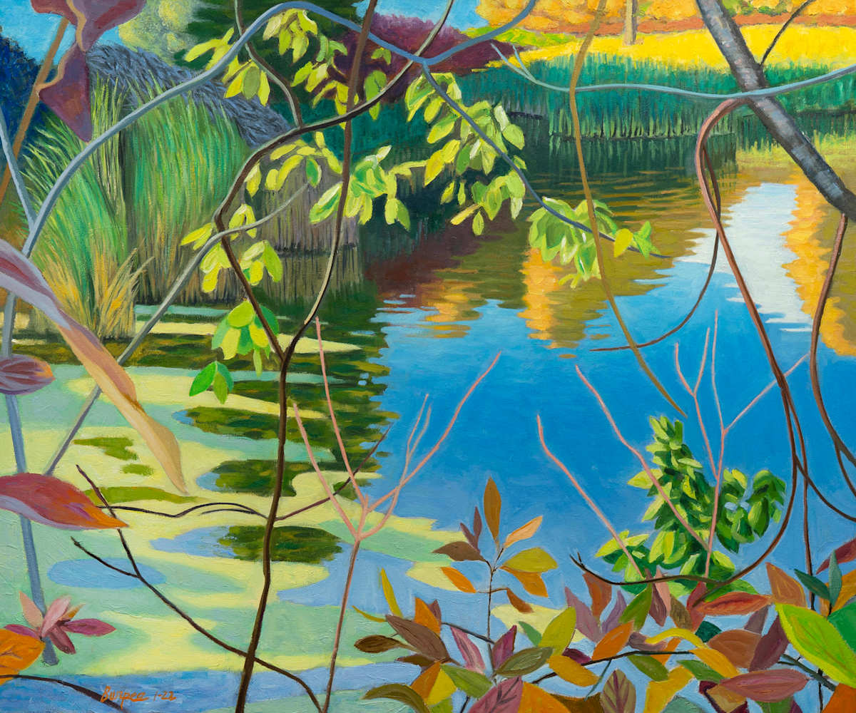 Stream Multi-Colored 10 by James Burpee, Image 1.
