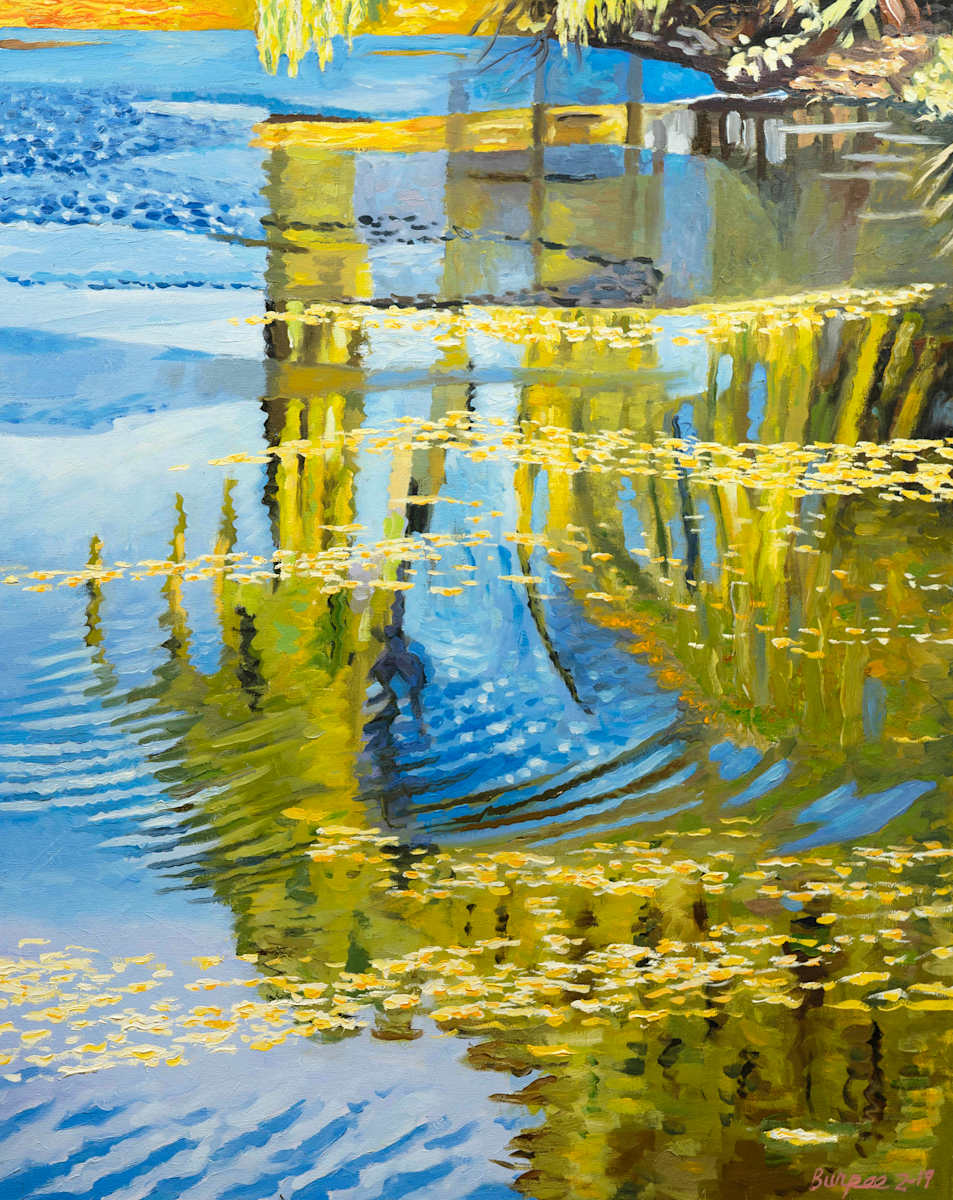 Weeping Willow Reflection by James Burpee, Image 1.