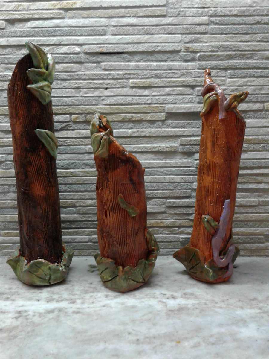 RNR #11 Woodland Faerie Bud Vases (price is each) 